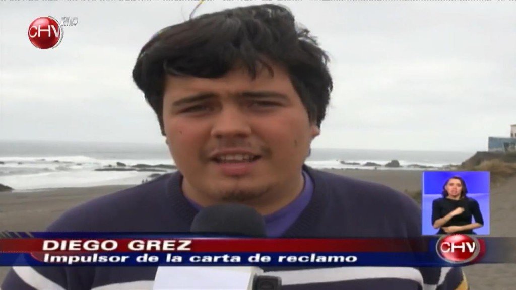 Diego Grez conversa con Chilevisión